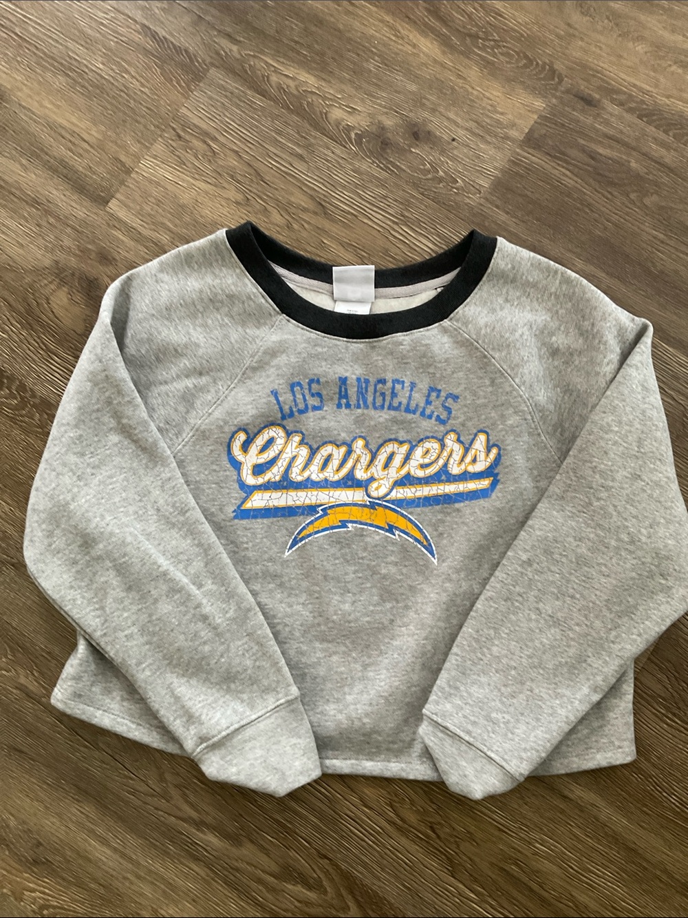 NFL Los Angeles Chargers Gray Sweater